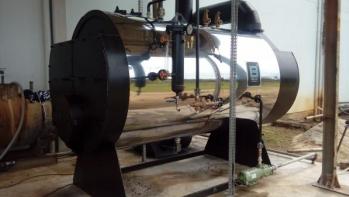 Caldeira de 1.200 kg.h. Flamo Tubular